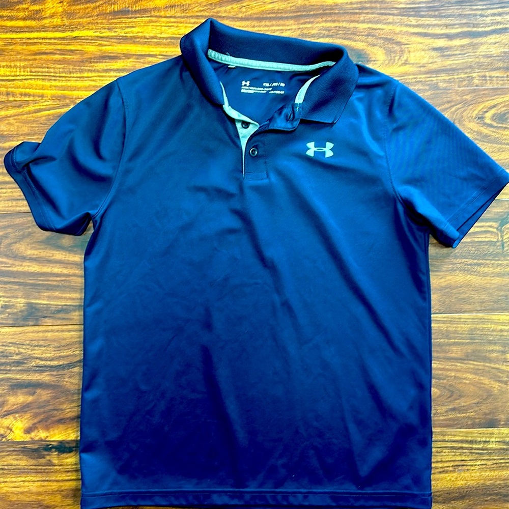 Under Armour youth boys polo size XL.